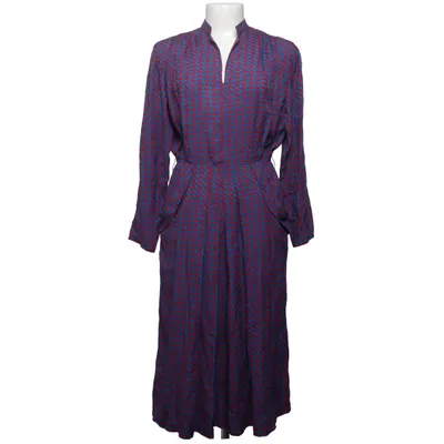 Shirt dress (Blue, Purple) from Robert Haik Silk