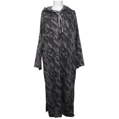 Hood dress (Gray) from Hängmatta Cotton, Elastane