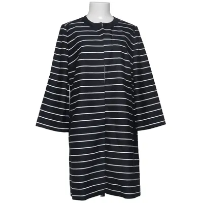 Cardigan (Black, White) from Barbara Schwarzer Cotton, Elastane, Viscose
