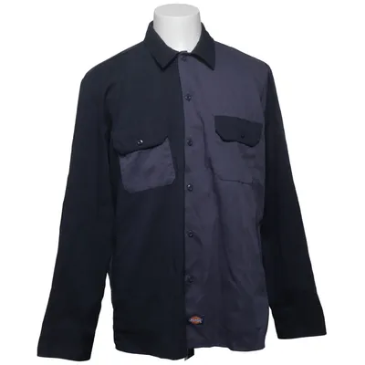 Arbejdsskjorte (Sort, Grå) fra Dickies Bomuld, Polyester