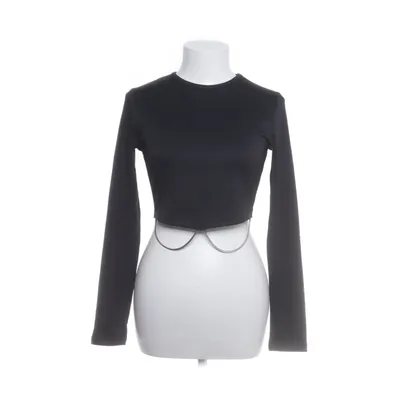 Crop top (Zwart) van Bershka