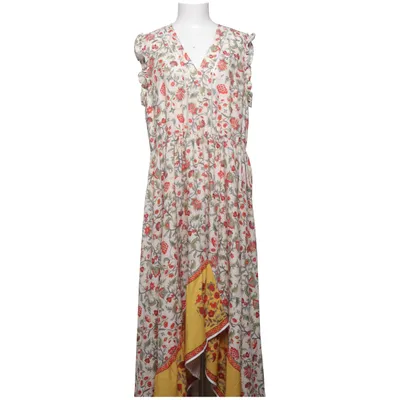 Maxi dress (Beige, Multicolored) from Floryday