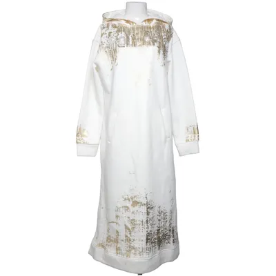 Huvklänning (Vit, Guldfärgad) från Issy Bomull, Polyester