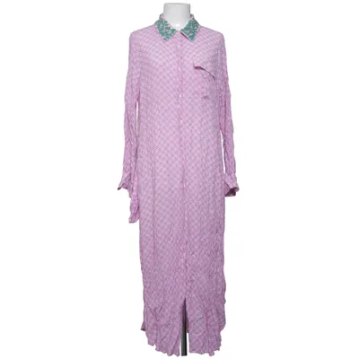 Robe chemise (Rose, Blanc) de Essentiel Antwerp Acrylique, Viscose