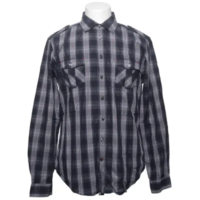Flannel skjorte (Blå, Hvid, Brun, Flerfarvet) fra Cavori Bomuld