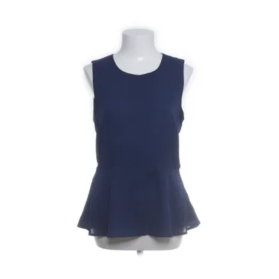 Peplumbluse (Blå) fra Zalando