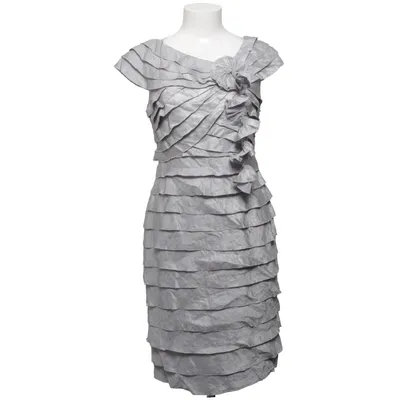Cocktail dress (Gray) from London Times Nylon, Polyester, Viscose