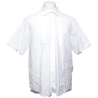Chemise à manches courtes (Blanc) de Andrew James Coton