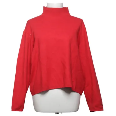 Rollkragenpullover (Rot) von Kauf Dich Glücklich Polyamid, Polyester, Viskose