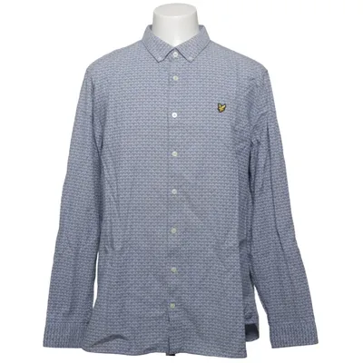 Button down shirt (Blue, White) from Lyle & Scott Cotton