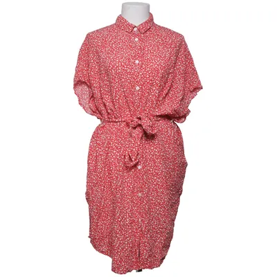 Shirt dress (Red, White) from Monki Viscose