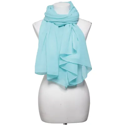 Sjal (Turkos) Polyester