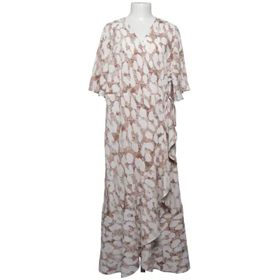 Wickelkleid (Weiß, Beige) von Pernilla Wahlgren Design Polyester