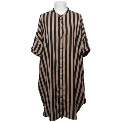 Robe chemise (Beige, Noir) de The Black Label Collection Lager 157 Polyester
