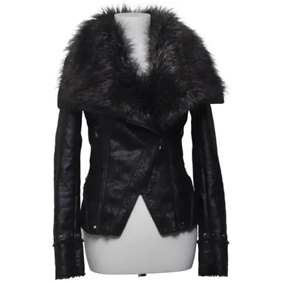 Biker jacket (Gray) from Guess Fur, Polyester