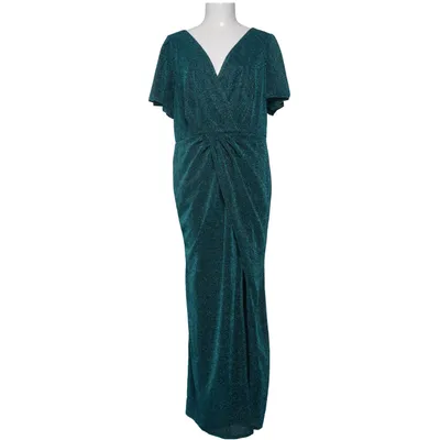 Aftonklänning (Grön) Polyester