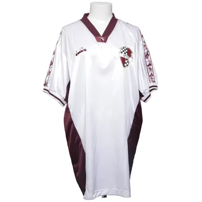 Fotbollströja (Vit, Röd) från Diadora Polyester