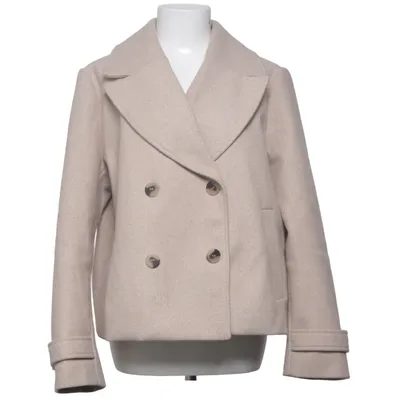 Pea coat (Beige) from VILA Polyester