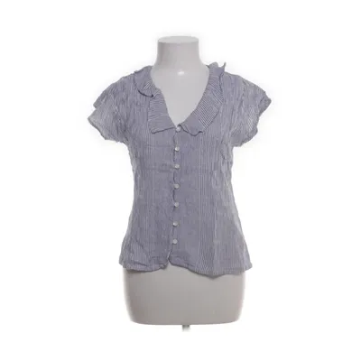 Topp (Blå, Vit) från Masai Bomull, Linne, Viskos