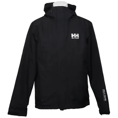 Regenjack (Zwart) van Helly Hansen Polyamide, Polyester, Polyurethaan