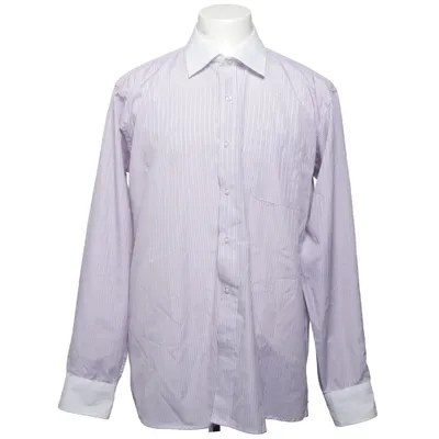 Shirt (Blue, White) from Fanshirt Cotton, Polyester