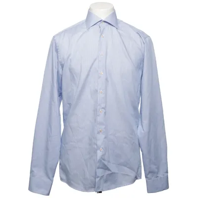 Shirt (Blauw) van Long Island Katoen