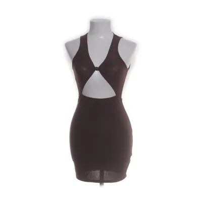 Dress (Brown) from PrettyLittleThing Elastane, Polyester
