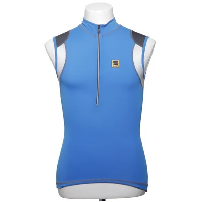 Maillot de vélo (Bleu, Gris, Noir) de Sportful Polyamide, Élasthane