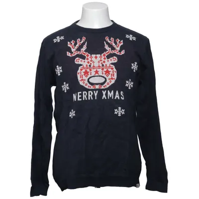 Christmas sweater (Blue, Multicolored) from Shine Original Cotton