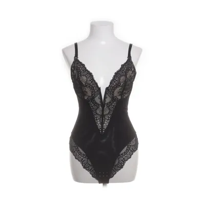 Lingerie body (Black, Beige) from Popilush Elastane, Nylon