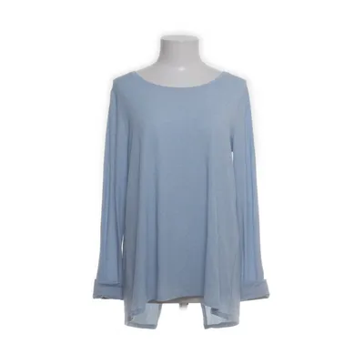 Långärmad t-shirt (Blå) från Gap Fit Elastan, Lyocell, Polyester