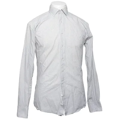 Skjorta (Vit, Svart) från The Shirt Factory Bomull
