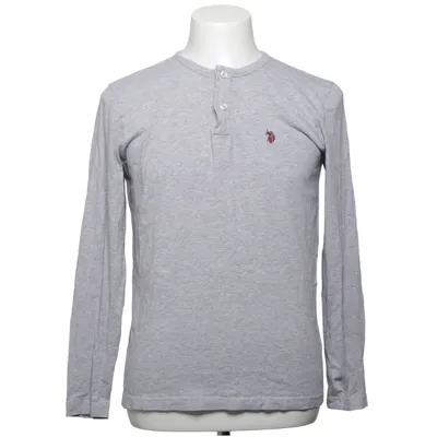 Henley shirt (Gray) from U.S. Polo Assn. Cotton