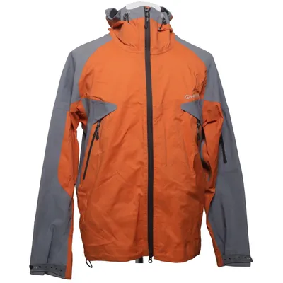 Outdoor jacket (Orange, Gray) from Decathlon Creation Polyamide