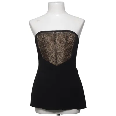 Tube Top (Schwarz, Beige) von House of CB Elasthan, Polyester