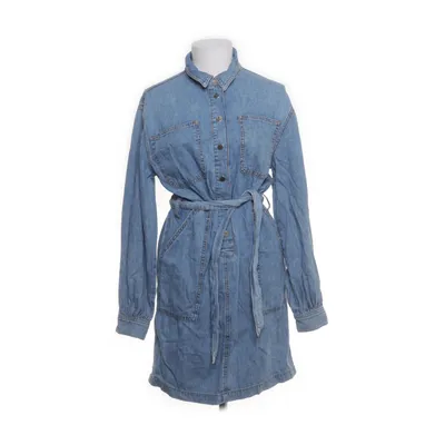 Denim jurk (Blauw) van Cotton Club Katoen
