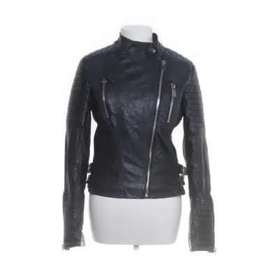 Bikerjack (Zwart) van Voyelles Polyester, Polyurethaan