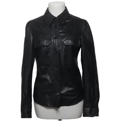 Leren jack (Brixton) van Goosecraft Leer, Polyester