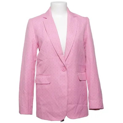 Blazer (Pink) fra Catherine Malandrino Bomuld, Elastan, Polyester, Viscose