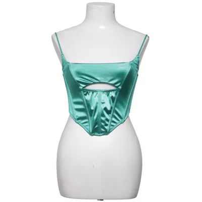 Corset (Green) from Out from Under Elastane, Nylon, Polyester