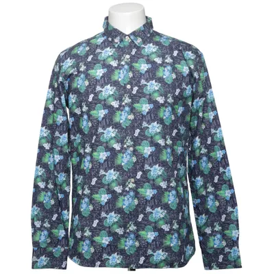Chemise (Bleu, Multicolore) de Knowledge Cotton Apparel Coton