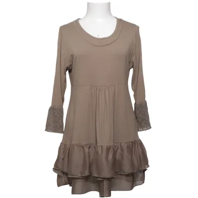 Dress (Beige) from Mingel Elastane, Polyamide, Viscose