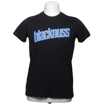 T-shirt (Zwart, Blauw) van Neutral Katoen