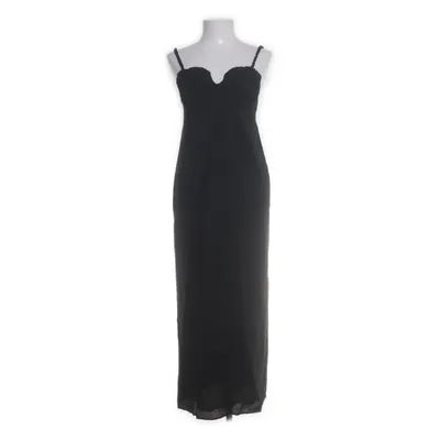 Maxikleid (Schwarz) von By Aylin Koenig Acetat, Baumwolle, Viskose