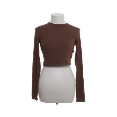 Crop top (Brun) fra White Fox Viscose, Elastan