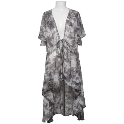 Robe de plage (Gris, Blanc) de Simply Be Polyester
