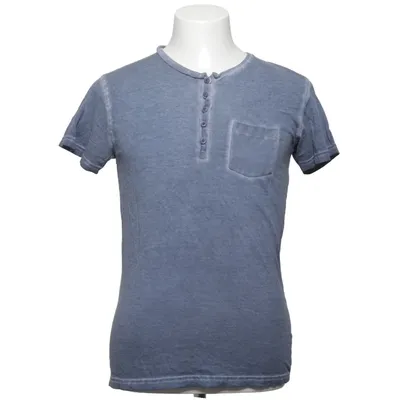 Henley shirt (Blue) from Urban Surface Cotton
