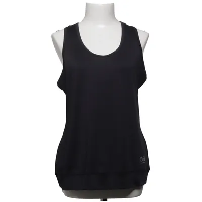 Débardeur de sport (Noir) de Oxide Élasthane, Polyester
