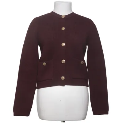 Kofta (Röd) från Zara Polyester, Ull