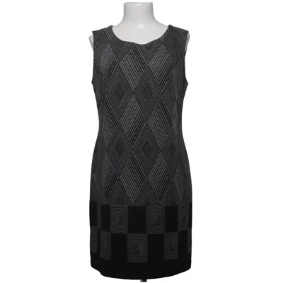 Kjole (Grå, Sort) fra No1 Elastan, Polyester, Viscose